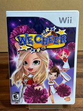 We Cheer Nintendo Wii Video Game Cheerleading Rhythm Music Multiplayer
