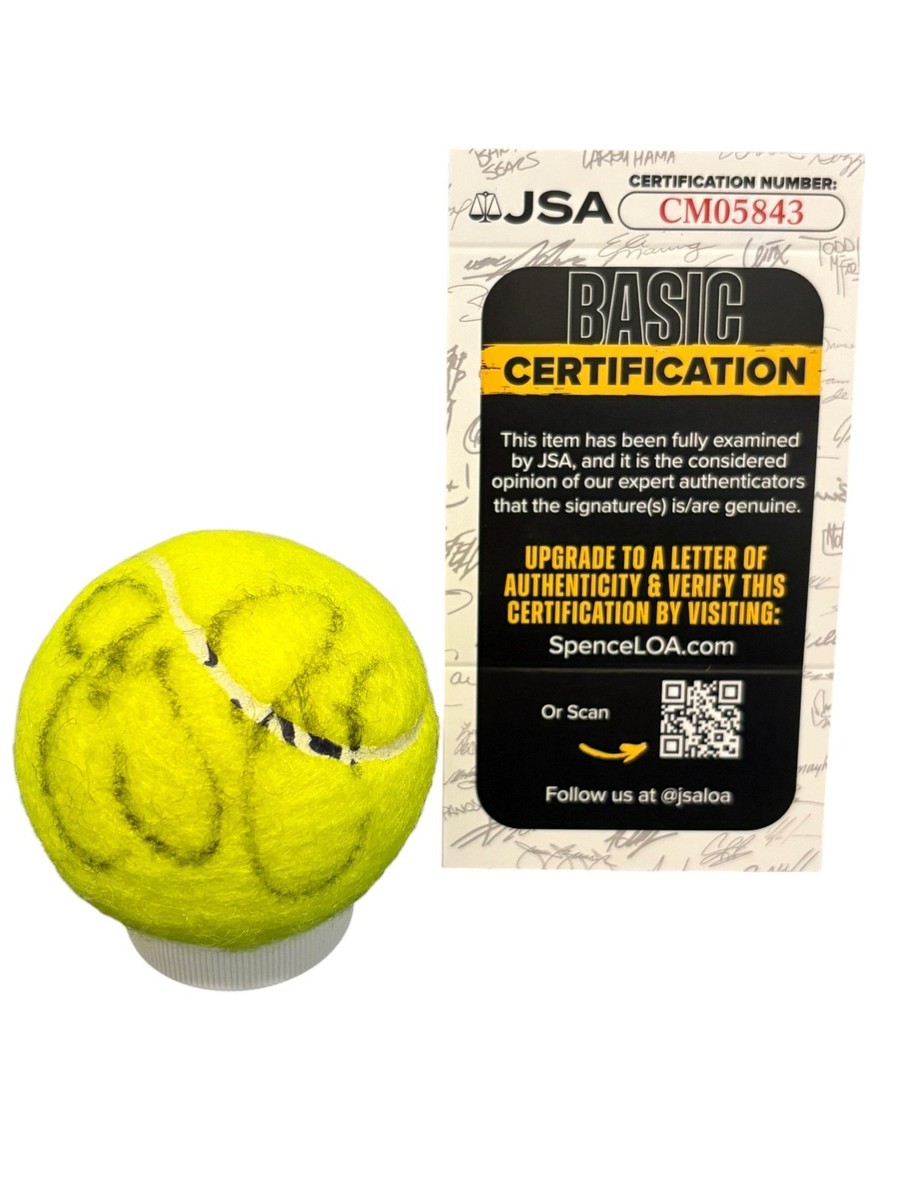 Roger Federer Signed Autograph Tennis Ball Wimbledon US Open