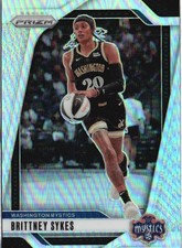 2024 Panini Prizm WNBA #80 Brittney Sykes Silver Prizms