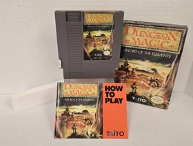 Nintendo NES Dungeon Magic: Sword of the Elements Authentic *Tested & Works*