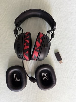 Logitech Pro X 2 Lightspeed Ear-Cup Wireless Gaming Headset - Black (981001262)