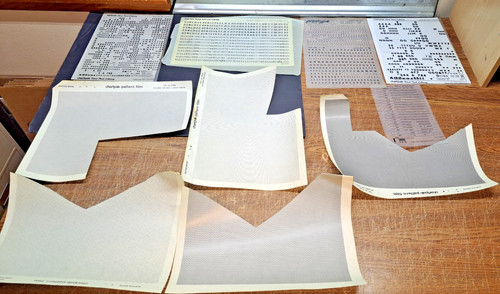 9 - C-THRU Graphics Rub-On Dry Transfer Letters, pattern, etc.  Chartpak,  other