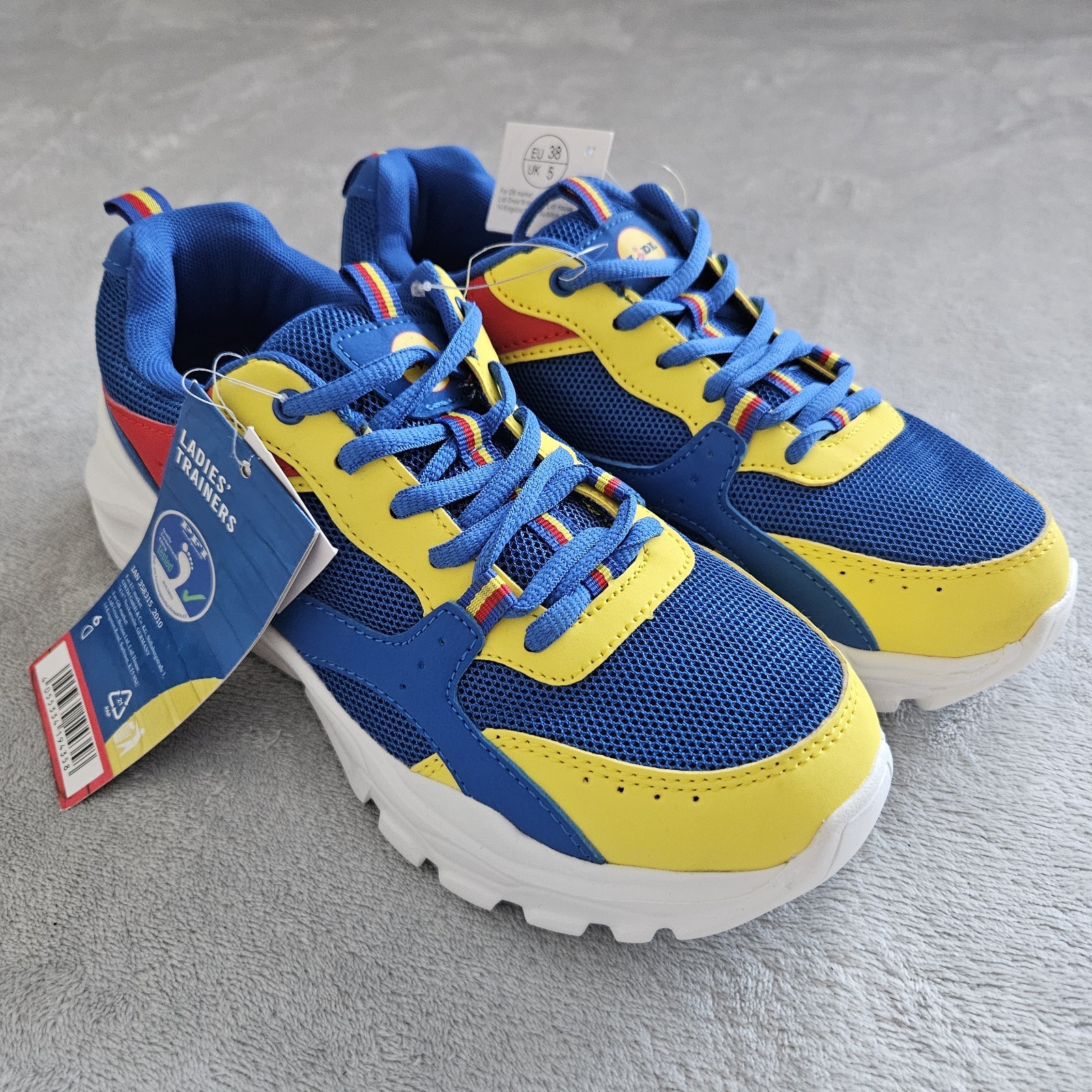 2021 Lidl Trainers - Rare Sneaker Collectable Ladies Size 5
