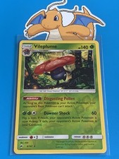 Pokémon TCG Vileplume Burning Shadows Reverse Holo Rare Card 6/147