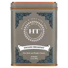 HT Tea Blends, English Breakfast, 20 Tea Sachets, 1.4 oz (40 g)
