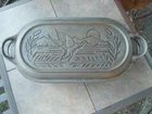 Rare Vtg LODGE Dutch Oven Wildlife Series Mallard Ducks Deep Fish Fryer 3060 USA