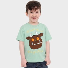 The Gruffalo T-Shirt | Short Sleeve Boys T Shirt | Gruffalo Green Tee For Boys