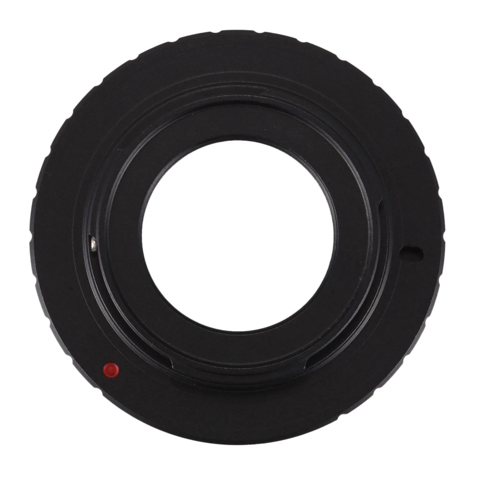 2 Pcs Camera C Mount Lens Black 16Mm C-Mount Cine Movie Lens,Camera Adapter3442 - Image 4 of 4