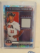 2023 USA Stars & Stripes Christian Rodriguez U-18 World Cup Firework #U18-CR