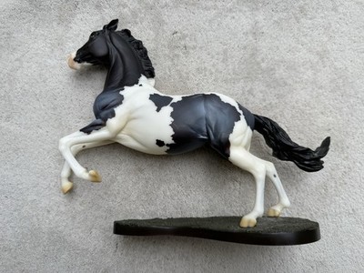 Breyer BreyerFest Gaming Stock Horse #711242 Bozeman Blue Roan Pinto Wyatt SR