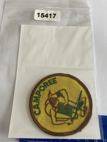 Boy Scouts Generic 1960's Camporee Patch Fire Starting Native - Picture 3 of 3