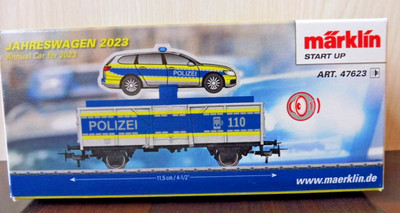Märklin H0 47623, Offener Güterwagen mit Sound-Modul, Start Up Club-JW 2023, NEU