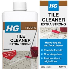 HG Tile Cleaner Extra Strong Powerful Floor Solution 1L