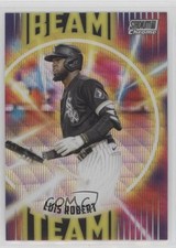 2022 Topps Stadium Club Chrome Beam Team Wave Refractor Luis Robert #BT-23 0s7h