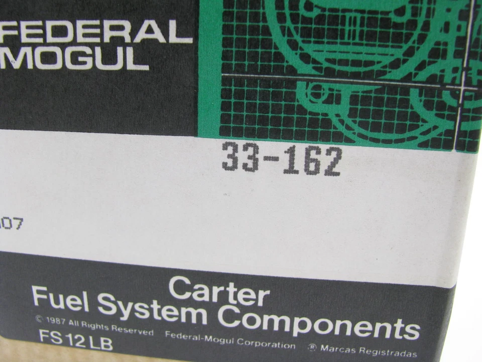 Carter 33-162 EGR 阀 (OEM 福特 E4TE-9H473-A4A ) — 第 4/4 张图片