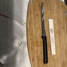 Rada Tomato Slicer W226 Knife, Dual Serrated blade