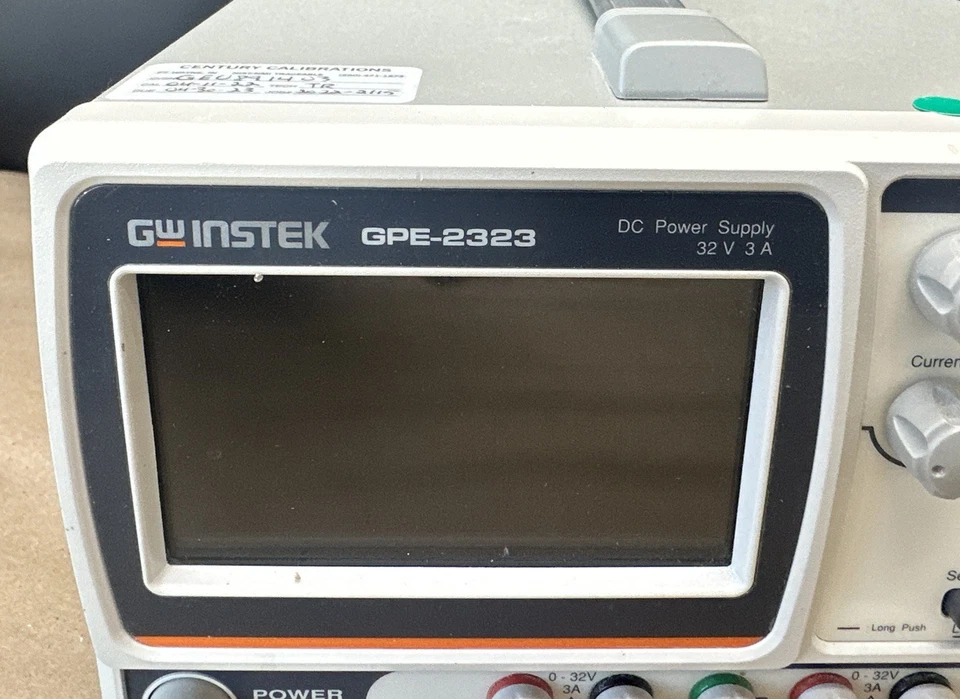 Módulo de fuente de alimentación de CC de 2 canales GW INSTEK GPE-2323 32V 3A || GARANTÍA Foto 4 de 4