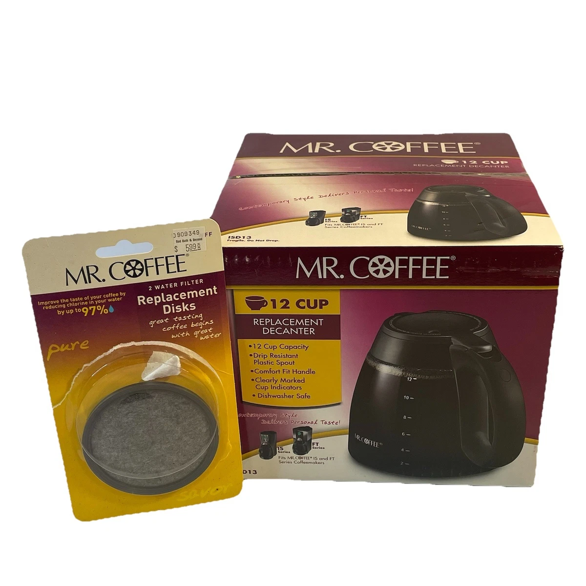 Cestello Filtro Macchina Caffè Espresso Mr Coffee – Ricambio Per ECM160, ECM260