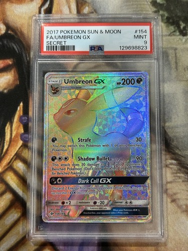 Umbreon-GX graded PSA 9 for sale on eBay