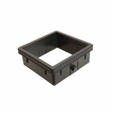 Vierkantrohr-Adapter mit Stufenkonstruktion formstabil Fitnessrohradapter