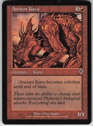 Ancient Kavu #136/350 Invasion Common MTG