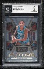 2024 Panini Select WNBA Select Future Diamond Miller #18 BGS 9 MINT 3hd