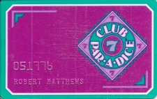 Par-A-Dice Casino - Peoria, IL - 1st Issue Slot Card