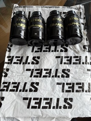 UNGEÖFFNET Stahl Ergänzungen T-Booster & Kraft Builder für Männer Original aus USA