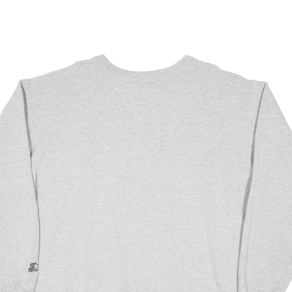 Sweatshirt à col ras du cou STARTER Gris Vert Bay Packers XL NFL Champions - Photo 4/4