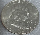 1961 Franklin Half Dollar - BU Condition - Free Shipping With Five Items R