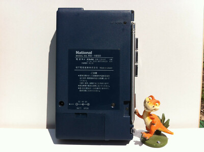 National RX-1950 Cassette Player Walkman Recorder Radio 2-Band FM