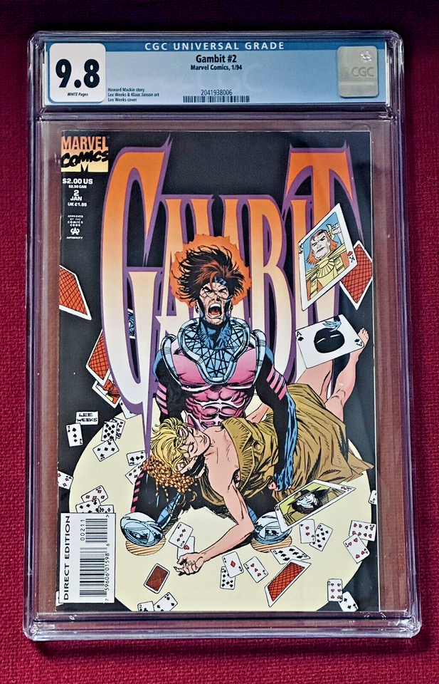 Gambit #1 #2 #3 #4 1st SOLO COMPLETE RUN ALL 9.8 CGC HIGHEST Graded SET ...