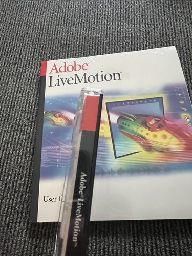 Adobe Live Motion Educational Software Mac Windows Sealed - Picture 3 of 5