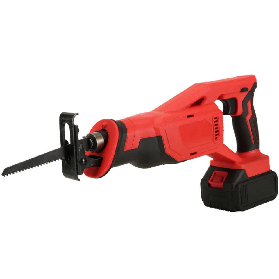 21V Cordless Electric Reciprocating Saw Outdoor Logging Chainsaw with Battery - Image 3 of 4