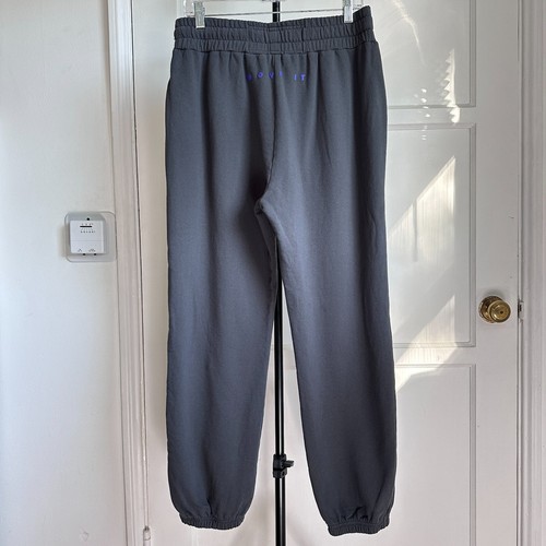NWT MOTHER DENIM Women's Sz L Knock Out Ankle Pant Faded Black Cotton $188 - Picture 2 of 15