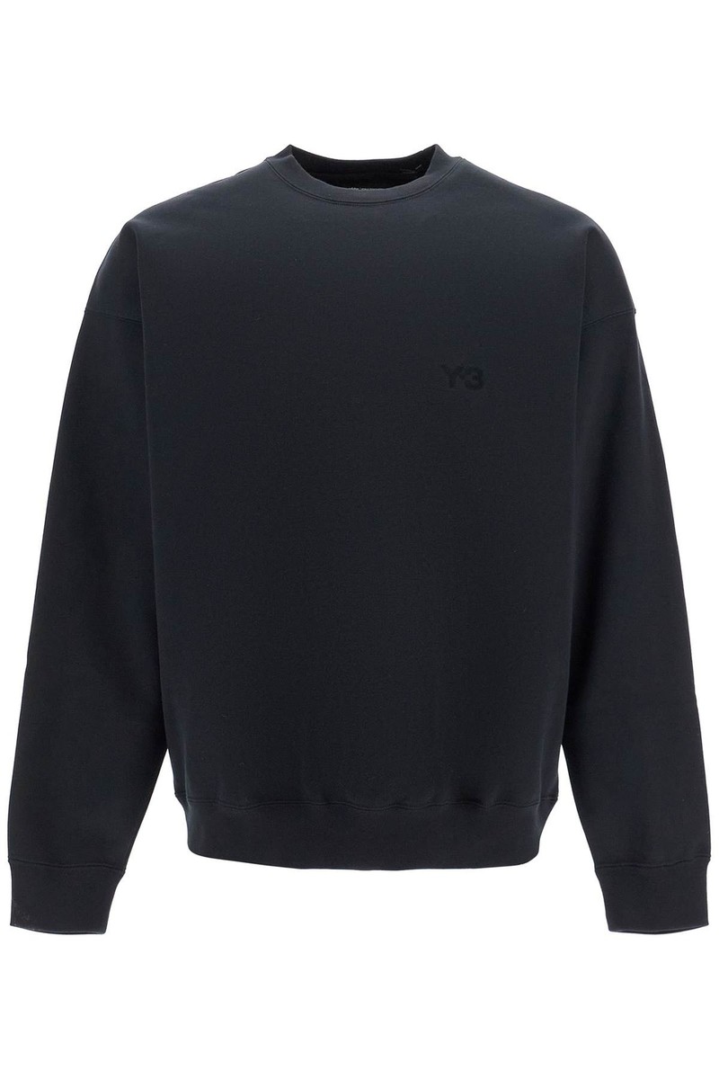 【関税&送料込】Adidas Y-3 Black Crewneck Sweatshirt With Lo Adidas Y-3 Logo Knit Crew Sweatshirt | Apparel » Buy online now!