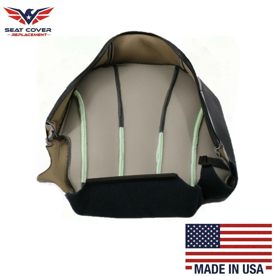 1999 2000 2001 Chevy Silverado Work Truck Driver Bottom Cloth Fabric Seat Cover Foto 2 de 4