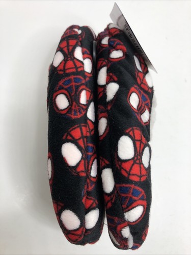 Spidey Toddler Fuzzy Babba Slipper Socks 2T-3T Shoe Size 4.5-7.5 Disney Junior - Picture 4 of 7