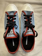 Converse All Star Sneaker Shoes 152621C Lt Blue Rust Boxing Low Top US M5.5/W7.5