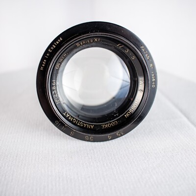 Vintage Anastigmat Camera Lens Ser XI f/ 3.5, 6 1/4