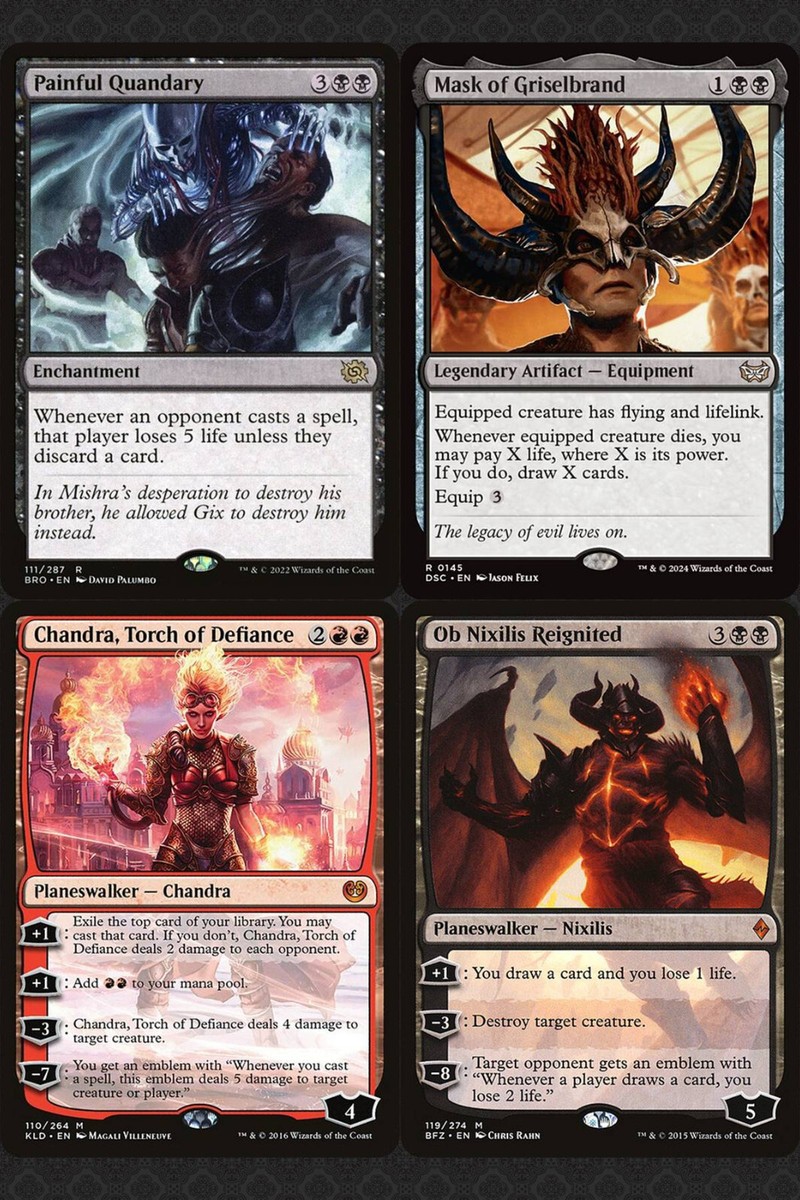 mtg lord of pain commander deck The Lord of Pain [3] [Borderless] [Duskmourn: House of Horror: Commander]  [Foil] – Face to Face Games main image 1
