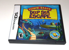 Jump Start Deep Sea Escape Nintendo DS Game AND Case AND Instructions TESTED