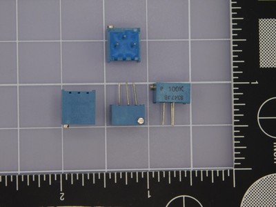 Lot of 91 MURATA 3102  Square Multi Turn Trimpot X116046