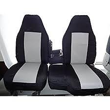 1998-2001 Ford Ranger Xlt Xcab Exact Seat Covers 6040 Bench In Blackgray