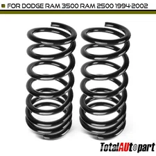 2Pcs Coil Springs Set for Dodge Ram 2500 1994-2002 Ram 3500 L6 5.9L 4WD Front