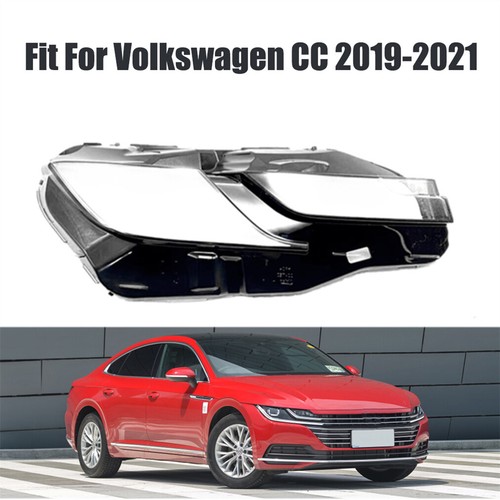 1Pcs Headlight Headlamp Clear Lens Right Cover Fit For Volkswagen CC