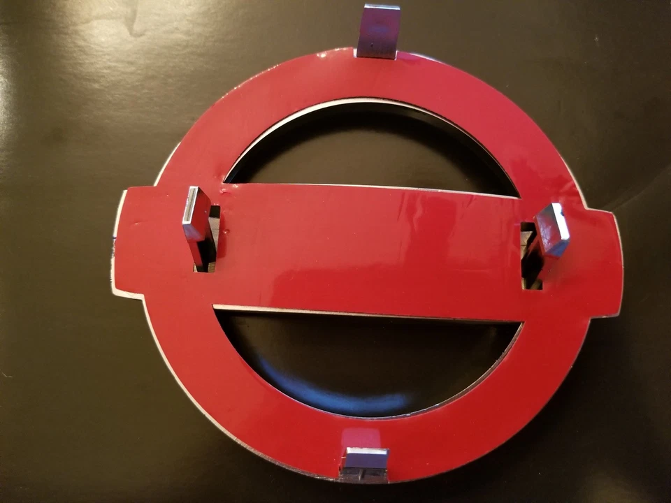 Logotipo emblemas de parrilla de parachoques delantero Nissan Altima 2007-2012 OEM Foto 2 de 3