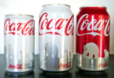 LIMITED COLLECTOR POLAR BEAR COCA COLA COKE CANS BOTTLE SET ALL