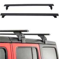 Car Top Roof Rack Cross Bar Luggage Storage 2PCS For 2018-2022 Jeep Wrangler JL (For: More than one vehicle)