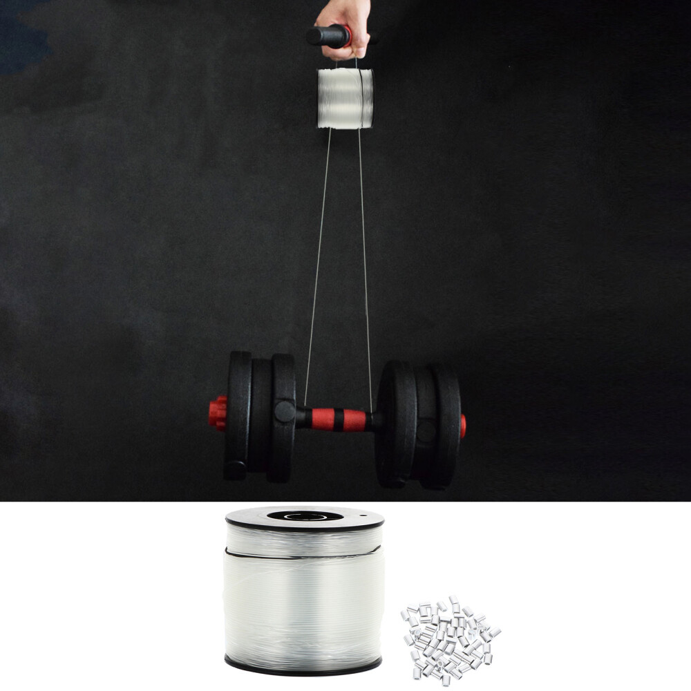 Monofilament Fishing Line Invisible Nylon Thread Aluminum Parts eBay